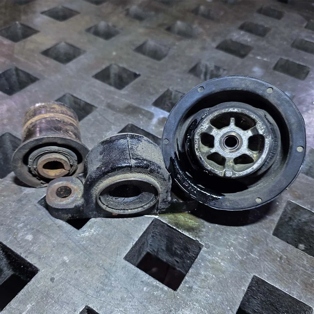 worn out/failed OEM drivetrain and engine mounts