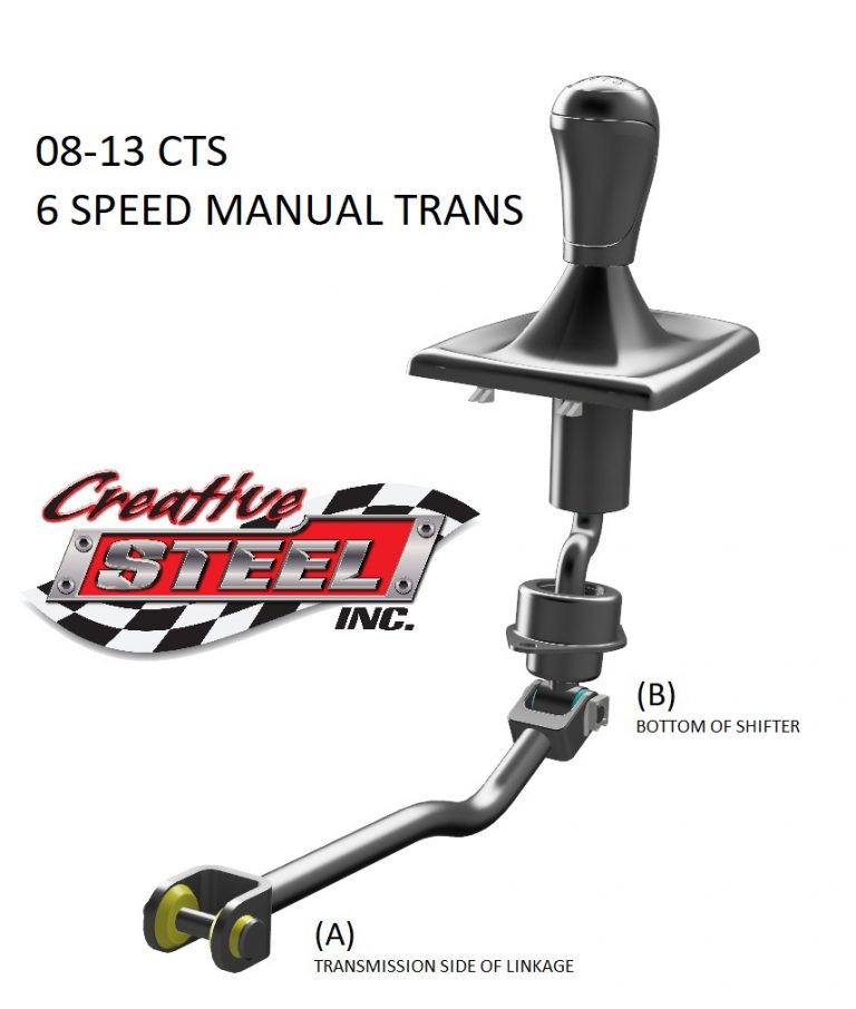 0813 CTS 6 SPEED MANUAL SHIFTER BUSHINGS Creative Steel